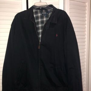 Men’s Ralph Lauren Summer Jacket Navy w/plaid